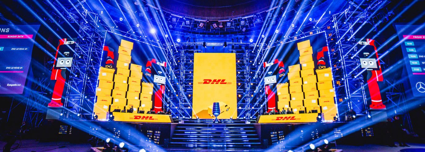 DHL esports partnership activation