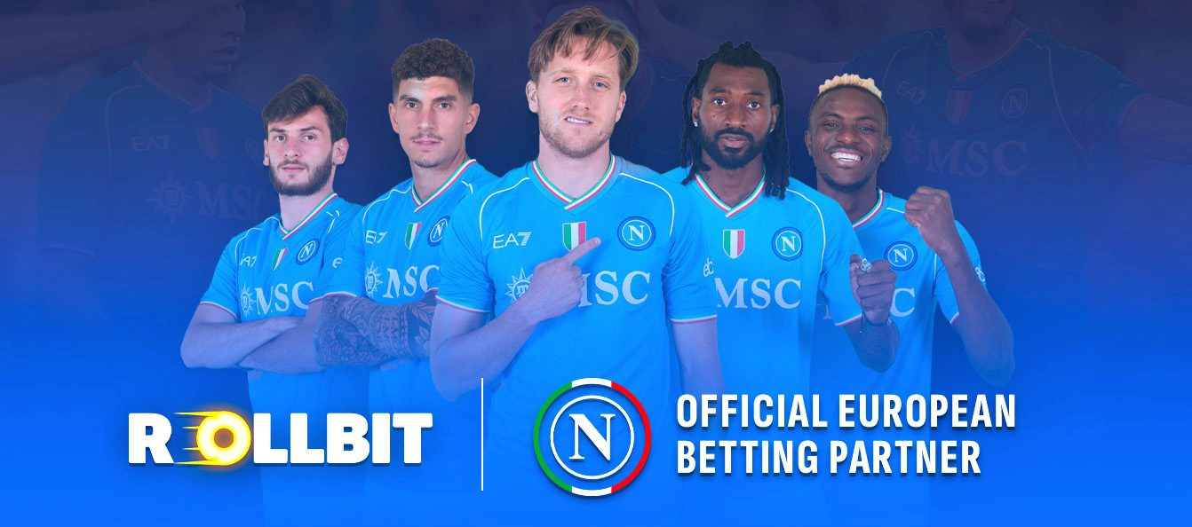 Rollbit - official European Betting sponsor of Napoli