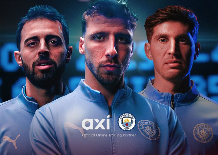 Axi and Man City 4 year partnership