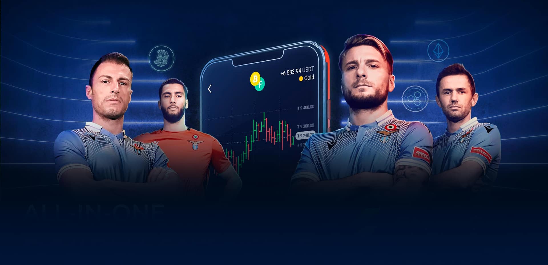 StormGain become Official Crypto Trading Partner of Lazio