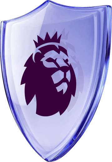 Premier League lion crest on a glass shield, representing a league-wide partnership across multiple clubs